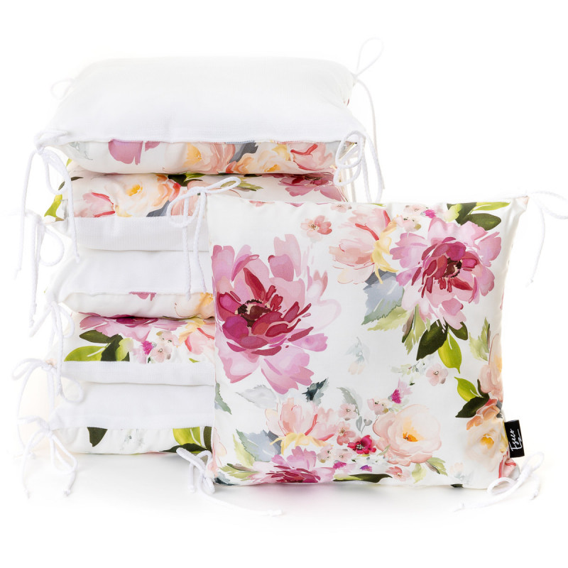 ESECO Pillow bumper Watercolor flowers
