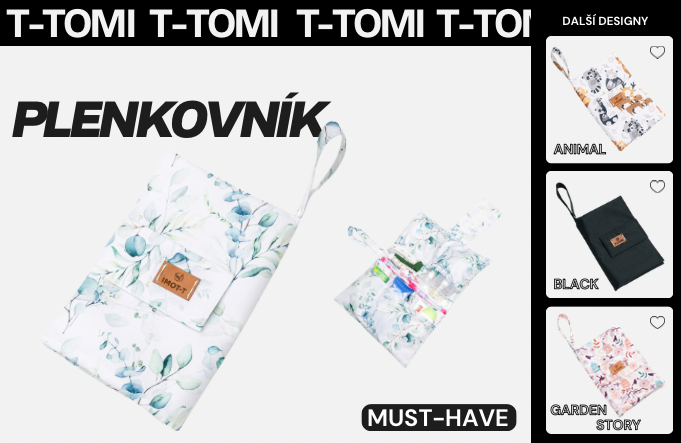 Why choose a diaper organizer from T-TOMI?