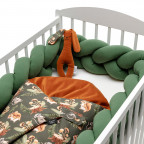 T-TOMI Feather swaddle wrap Forest kingdom