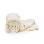T-TOMI Knitted blanket WARM Cream
