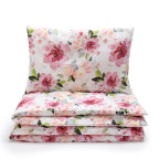 T-TOMI Bed linen Watercolor flowers