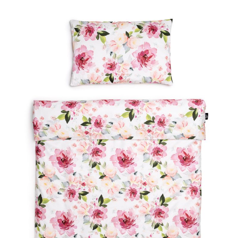 T-TOMI Bed linen Watercolor flowers