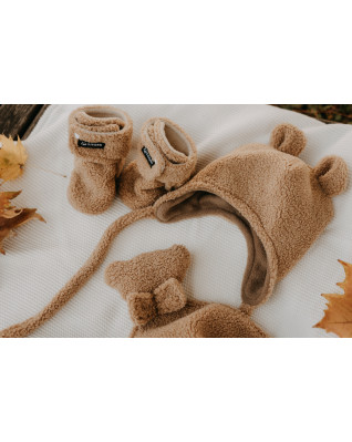 T-TOMI Cap TEDDY Brown (9-12 months)