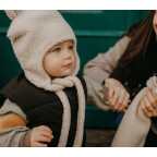 T-TOMI Cap TEDDY Cream (0-3 months)