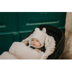 T-TOMI Cap TEDDY Cream (0-3 months)