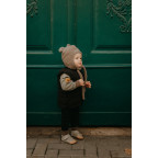 T-TOMI Cap TEDDY Grey (6-9 months)