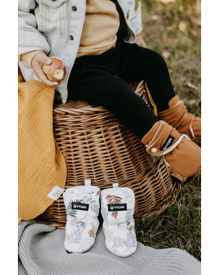 T-TOMI Booties Flowers (3-6 months)