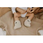 T-TOMI Muslin blanket with ruffles Mint  