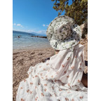 T-TOMI Muslin hat Eucalyptus (0-6 months)