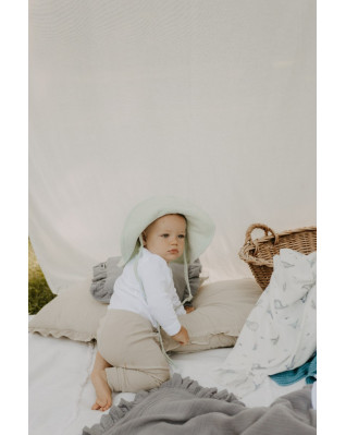 T-TOMI Muslin hat Mint (6-12 months)