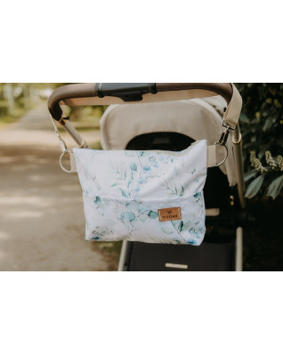 T-TOMI Stroller organiser Eucalyptus