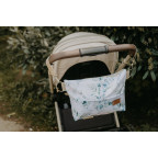 T-TOMI Stroller organiser Eucalyptus