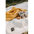 T-TOMI Knitted blanket Mustard