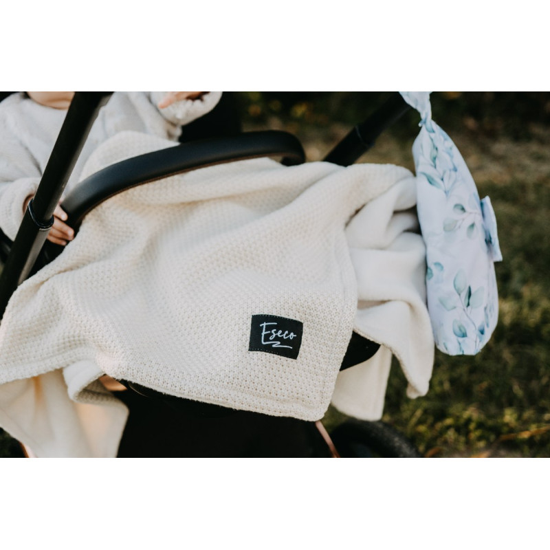 T-TOMI Knitted blanket WARM Cream