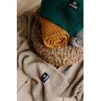 T-TOMI Knitted blanket Sand