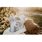 T-TOMI Knitted blanket Mocca waves