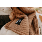 T-TOMI Knitted blanket WARM Mocca waves