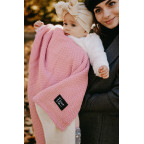 T-TOMI Knitted blanket WARM Mustard waves