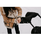 T-TOMI Winter gloves for strollers Grey
