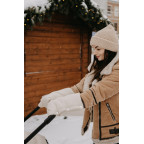 T-TOMI Winter gloves for strollers Watercolor flowers