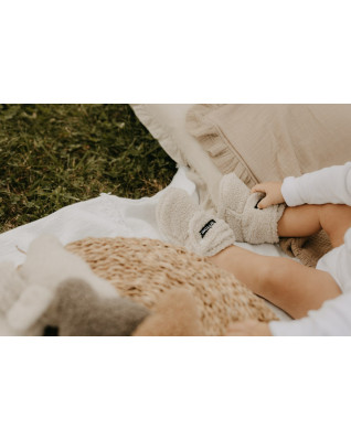 T-TOMI Booties TEDDY Cream (6-9 months) WARM