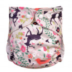 T-TOMI Pocket diaper (type AIO) - snaps Forest