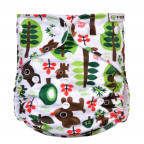 T-TOMI Pant diaper AIO - Changing set snaps Trees 