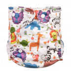 T-TOMI Pant diaper AIO - Changing set snaps ZOO