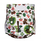 T-TOMI Pant diaper AIO - Changing set velcro Trees
