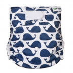 T-TOMI Pant diaper AIO - Changing set velcro Whales