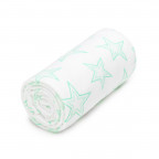 T-TOMI BIO Bamboo towel Mint stars 