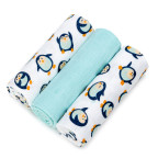 T-TOMI Bamboo diapers Penguins