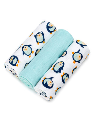 T-TOMI Bamboo diapers Penguins