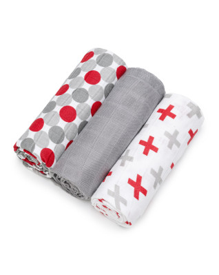 T-TOMI Bamboo diapers Grey bubbles