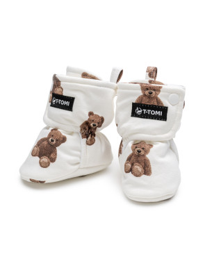 T-TOMI Booties Bears (0-3 months)