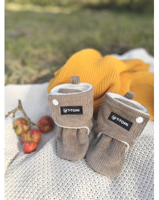 T-TOMI Booties Grey (3-6 months) WARM
