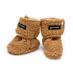 T-TOMI Booties TEDDY Brown (3-6 months) WARM
