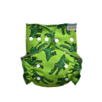T-TOMI Pant diaper - Changing set snaps Crocodiles 
