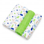 T-TOMI Cloth diapers Green crocodiles