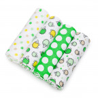 T-TOMI Cloth diapers Green hedgehogs