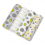 T-TOMI Cloth diapers Grey hedgehogs