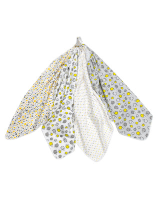 T-TOMI Cloth diapers Grey hedgehogs