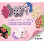 T-TOMI Cloth sanitary pad DAY Hearts