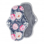T-TOMI Cloth sanitary pad NIGHT Grey flowers