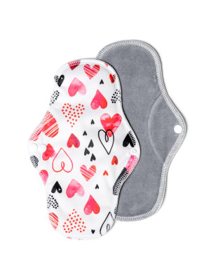 T-TOMI Cloth sanitary pad NIGHT Hearts