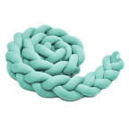 T-TOMI Braided crib bumpers 180 cm Mint