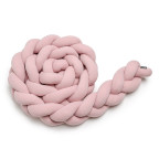 T-TOMI Braided crib bumpers 220 cm Pink