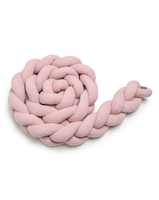 T-TOMI Braided crib bumpers 360 cm Pink