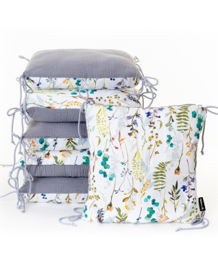 T-TOMI Pillow bumper Spring meadow
