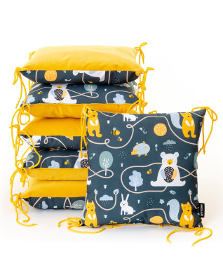 T-TOMI Pillow bumper Animal friends